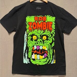 Rob Zombie Black Graphic Tee
